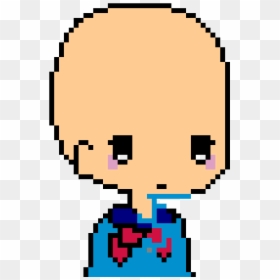 Transparent Bald Head Png - Anime Cute Pixel Art, Png Download - bald png