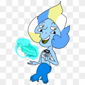Here Is Blue Conch Shell - Cartoon, HD Png Download - conch shell png