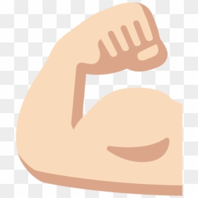 Transparent Muscle Emoji Png, Png Download - arm emoji png