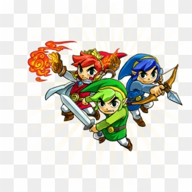 Tri Force Heroes Link , Png Download - Link Zelda Triforce Heroes, Transparent Png - tri force png
