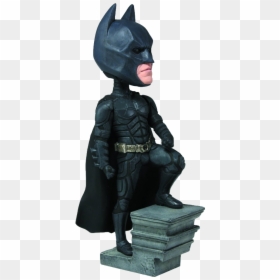 Batman The Dark Knight Bobble Head, HD Png Download - batman head png