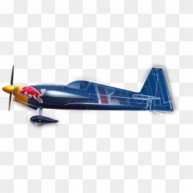 Plane Ground Speed - Red Bull Race Plane Side View, HD Png Download - plane with banner png