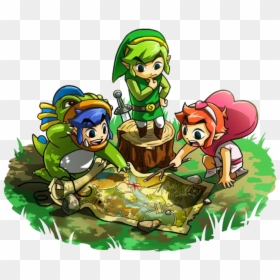 Zelda Triforce Heroes Poster, HD Png Download - tri force png