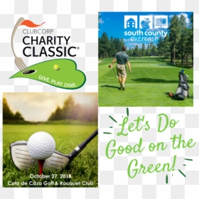 Let"s Do Good On The Green, HD Png Download - golf grass png
