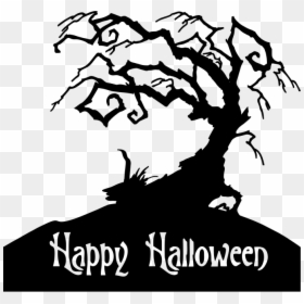 Transparent Halloween Tree Png - Animated Halloween Gif, Png Download - halloween tree png