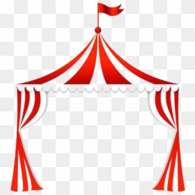 Carnival Tent Clipart Clip Art Clown Royalty Free Illustration - Clip Art Carnival Tent, HD Png Download - carnival tent png