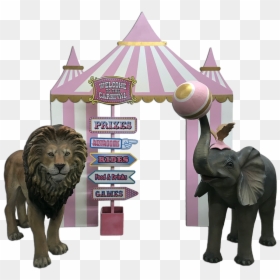 Carnival Transparent Circus, HD Png Download - carnival tent png