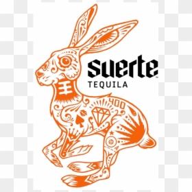 Suerte-tequila - Suerte Tequila Logo, HD Png Download - tequila shots png