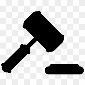 Hammer, Judge, Hearing, Judgment, Attorney, Icon Court - Icone Sanction Png, Transparent Png - judge hammer png