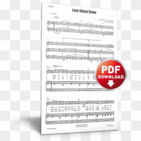 Love Shown Down - Taste And See Cjm Sheet Music, HD Png Download - light shining down png