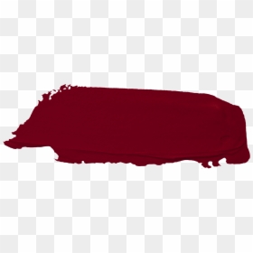 Lipstick Smear Png - Maroon Brush Stroke Png, Transparent Png - smear png