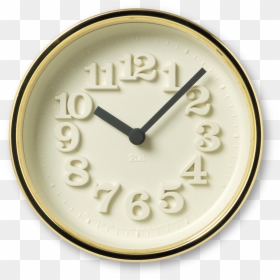 Chiisana Tokei Gold - Lemnos Small Clock Wr07-15 Wall Clock Japan, HD Png Download - gold clock png