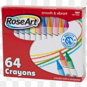 Rose Art, HD Png Download - red crayon png