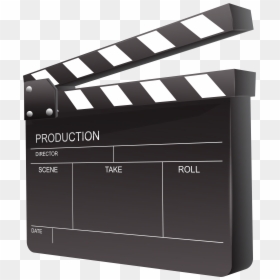 Hollywood Clipart Clap Board, HD Png Download - clapper board png