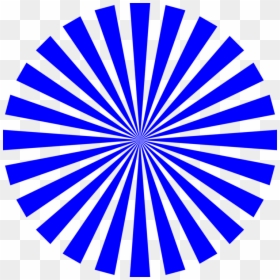 Blue,electric Blue,angle - Sun Rays Circle Vector, HD Png Download - star effect png