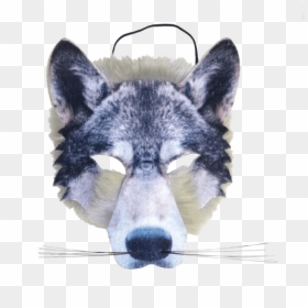 Wolf Nose Png - Wolf Mask, Transparent Png - dog nose png