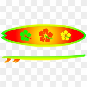 Surfboard - Clip Art Surfing Board, HD Png Download - happy memorial day png