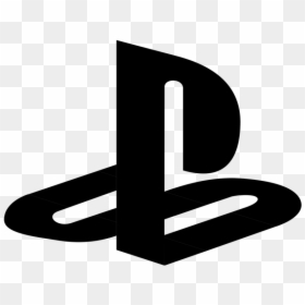 Playstation Text Black Logo White - Playstation Logo, HD Png Download - damon salvatore png