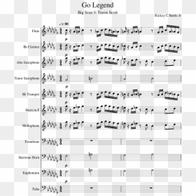 High Hopes Flute Sheet Music, HD Png Download - big sean png