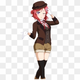 #maki Nishikino #maki #nishikino #detective #lovelive - Girl, HD Png Download - maki nishikino png