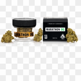 Cure Company Marathon Og, HD Png Download - jar of weed png