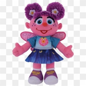 Sesame Street Plush, HD Png Download - abby cadabby png