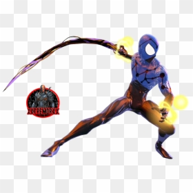 Xxtremorxx 10 0 Cosmic Ultimate Spiderman - Spider Man Shattered Dimensions Cosmic Spider Man, HD Png Download - ultimate spiderman png