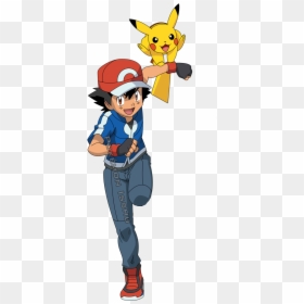Ash Ketchum Png Free Download - Pokemon Ash De Kalos, Transparent Png - ash hat png