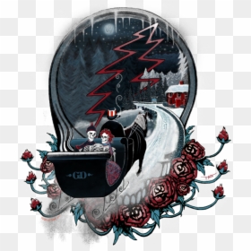 Merry Christmas Grateful Dead, HD Png Download - grateful dead png