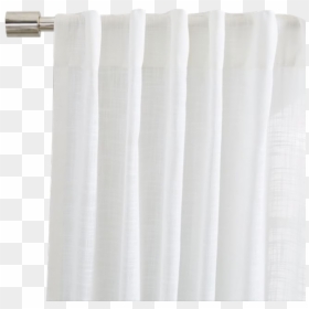 White Curtain Sheer Crosshatch, HD Png Download - white curtains png