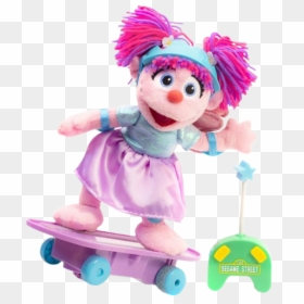 Abby Cadabby Learn To Skate 11” Plush With Remote Control - Careful Abby Sesame Street, HD Png Download - abby cadabby png