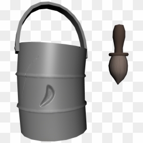 Bucket 1 Bucket 2 Bucket Bump Bucket Texture Paint - Watering Can, HD Png Download - dirty texture png