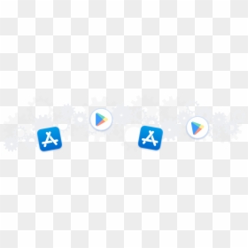 Icons For The Google Play Store And App Store - Circle, HD Png Download - apple store icon png