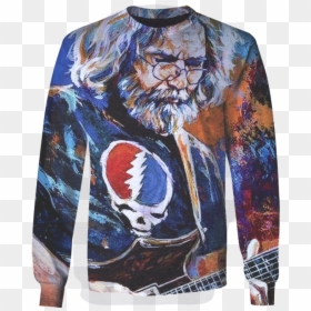 3d All Over Printed Grateful Dead Music Hoodie"  Class= - Jerry Garcia, HD Png Download - grateful dead png