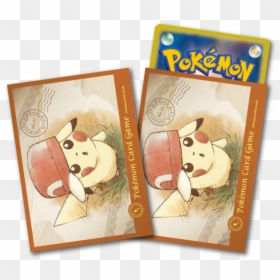 Pokemon Center Japanese Card Sleeves, HD Png Download - ash hat png