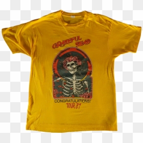 Rare Vintage Nike T Shirt 80s 90s Tee - Active Shirt, HD Png Download - grateful dead png