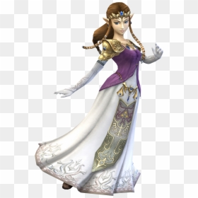 Zelda Twilight Princess Smash, HD Png Download - princess zelda png