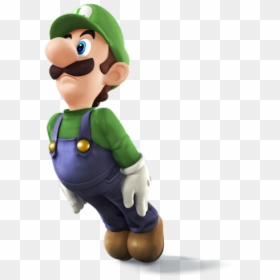 Super Smash Bros Wii U And 3ds Luigi Artwork - Luigi Victory Pose Smash Ultimate, HD Png Download - super smash bros wii u png