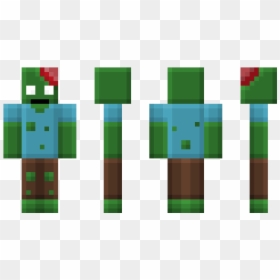 Minecraft Skins Purple Guy, HD Png Download - minecraft zombie png