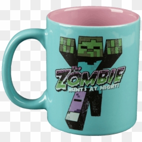 Mug, HD Png Download - minecraft zombie png