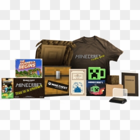 Beautyshot - Loot Crate Minecraft Chest, HD Png Download - loot box png