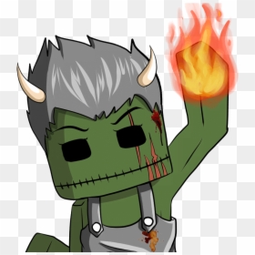 1550066533 Grade Zombie - Grade Minecraft, HD Png Download - minecraft zombie png