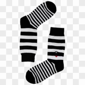 Sock, HD Png Download - horizontal stripes png