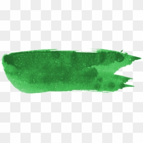 Rectangle - Dark Green Watercolor Brush Stroke, HD Png Download - green rectangle png