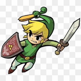 Image Link Artwork The - Legend Of Zelda The Minish, HD Png Download - princess zelda png