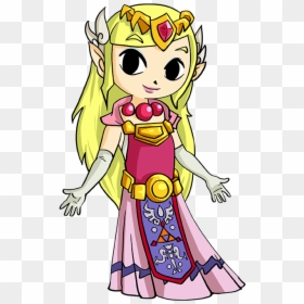 How To Draw Princess Zelda - Zelda Easy Draw, HD Png Download - princess zelda png