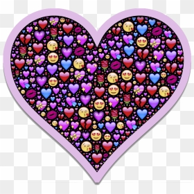Heart, Emoji, Affection, Love, Attraction, Emotion, - Heart Emoji, HD Png Download - emoji hearts png