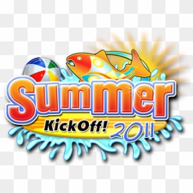 Summer Kickoff Promotion - Graphic Design, HD Png Download - beach ball clipart png
