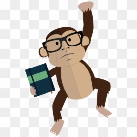 Chimp - Cartoon, HD Png Download - chimpanzee png