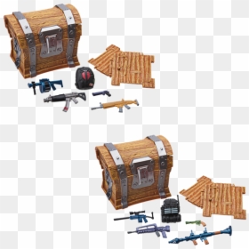 Fortnite Loot Chest Toy, HD Png Download - loot box png